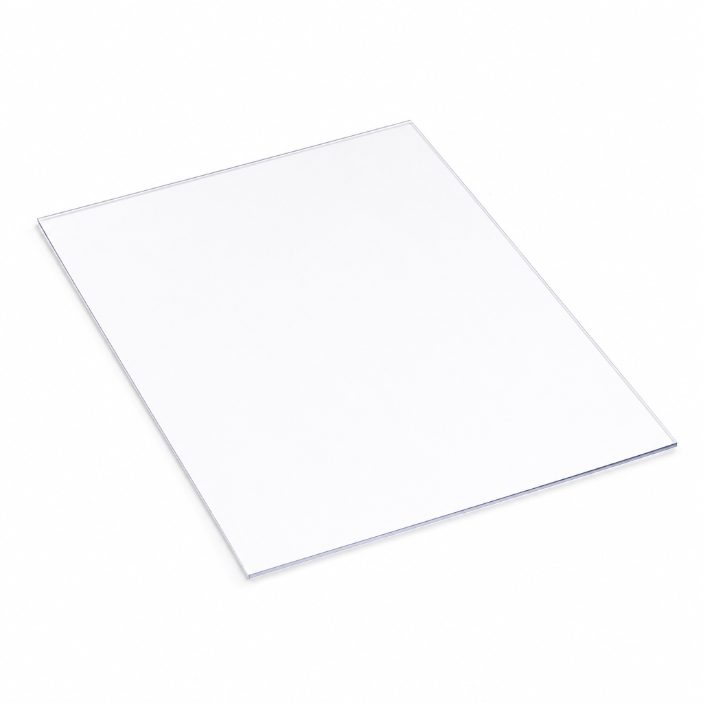 A4 Clear Polycarbonate Sheet 0.75mm Thick for Glazing