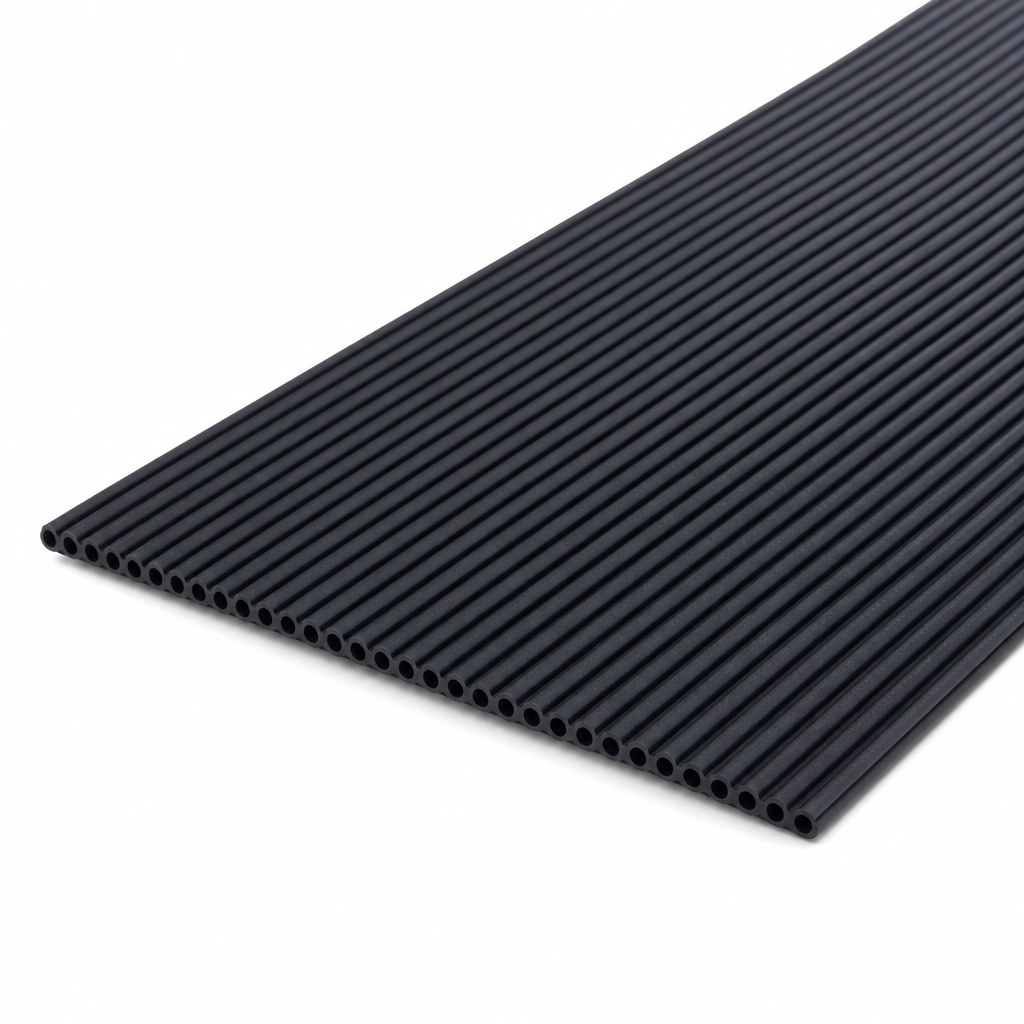 Rubber Matting with Fine Ribs for Industrial Use – 3mm and 6mm Thickness