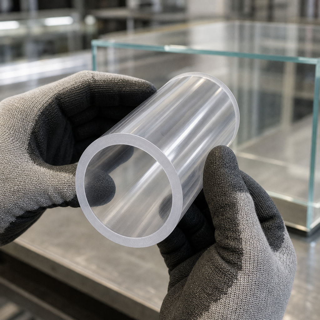 Polycarbonate Tube for Industrial Use 10mm to 40mm OD Various ID Options