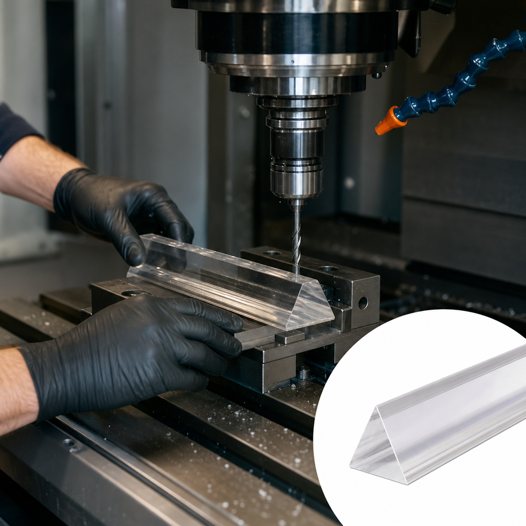 Cast Acrylic Clear Rod for Signage & light fixtures - UK Engineering Plastics
