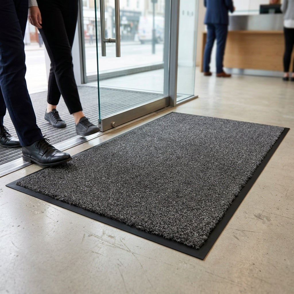 Indoor Entrance Mat with Polypropylene Fibres 7mm Thick