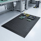 ESD Anti-Fatigue Rubber Mat with Bevelled Edges