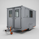 Towable Welfare Unit with Canteen, Drying Room and Sanitation Suite (view 2)