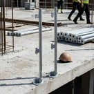 Steel Upright 1.3m for Temporary Edge Barrier