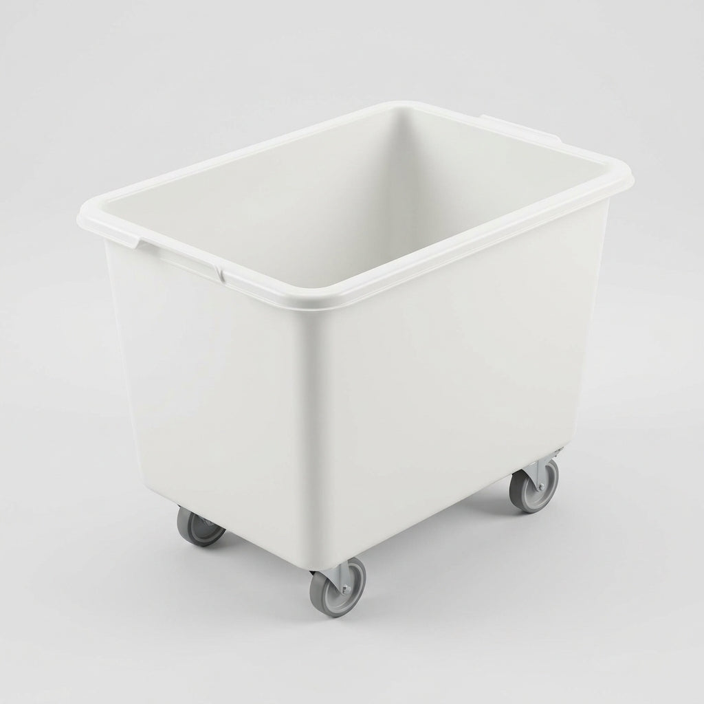 Heavy Duty Polyethylene Waste Transport Trolley (view 2)