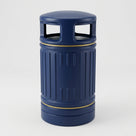 Outdoor Litter Bin with Galvanised Liner – 90 Litre Capacity (view 2)