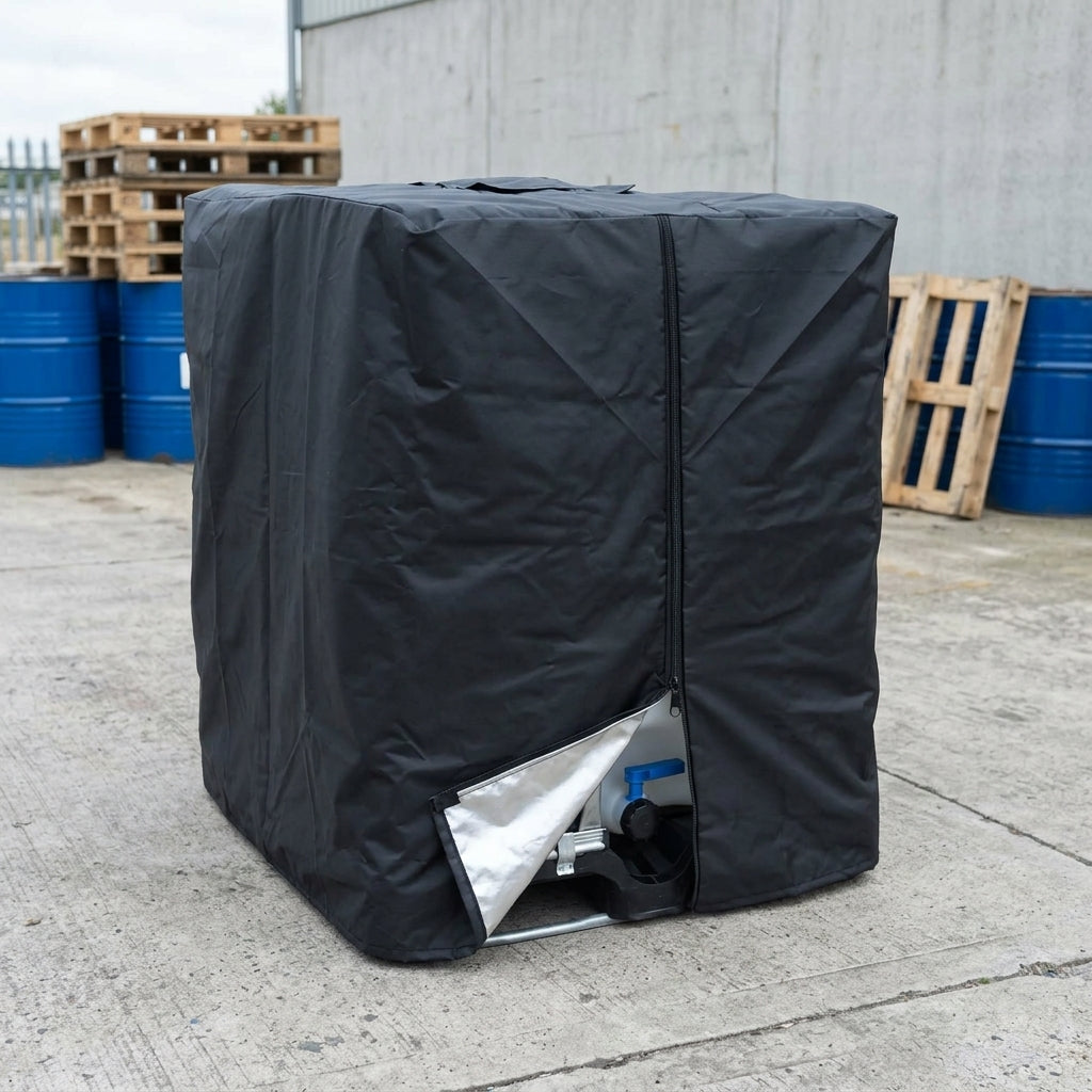 Outdoor IBC Tank Protective Cover with UV Shield - Fits 1000L