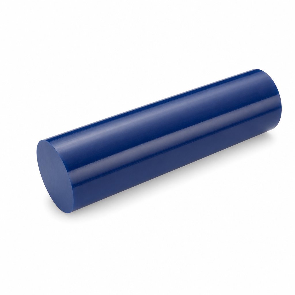 Acetal Blue Rod
