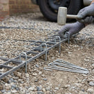 Galvanised Steel J Pins for Ground Reinforcement - Pack of 10