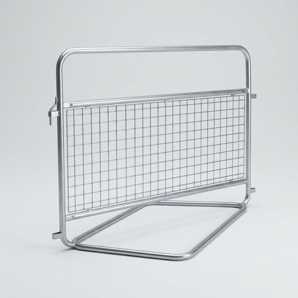 Crowd Control Barrier Mesh Infill Galvanised Steel BS EN ISO 14713-2 (view 2)