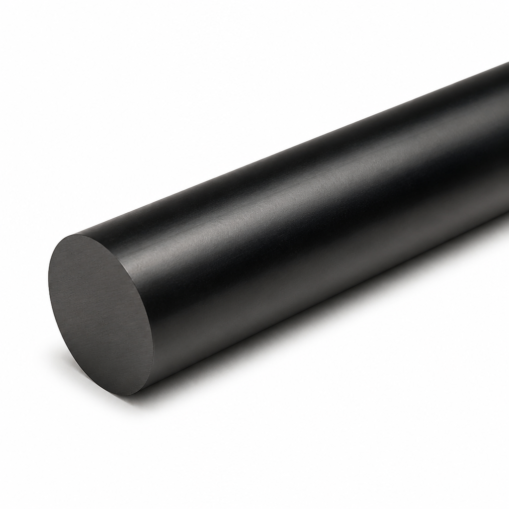 Delrin Black Rod Polyoxymethylene Homopolymer for Engineering Applications 16mm to 80mm diameter - Rod in use