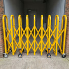 Extendable Barrier with Hi-Visibility Diamond Finish