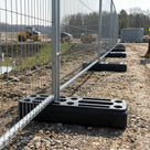 Standard Temporary Fence Feet – Recycled PVC Anchor Base