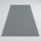 PVC Roof Walkway Matting with Ribbed Grid - 14mm Thick (view 2)