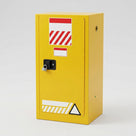 Fire Resistant Steel Safety Cabinet with Adjustable Shelves - Compact (view 2)