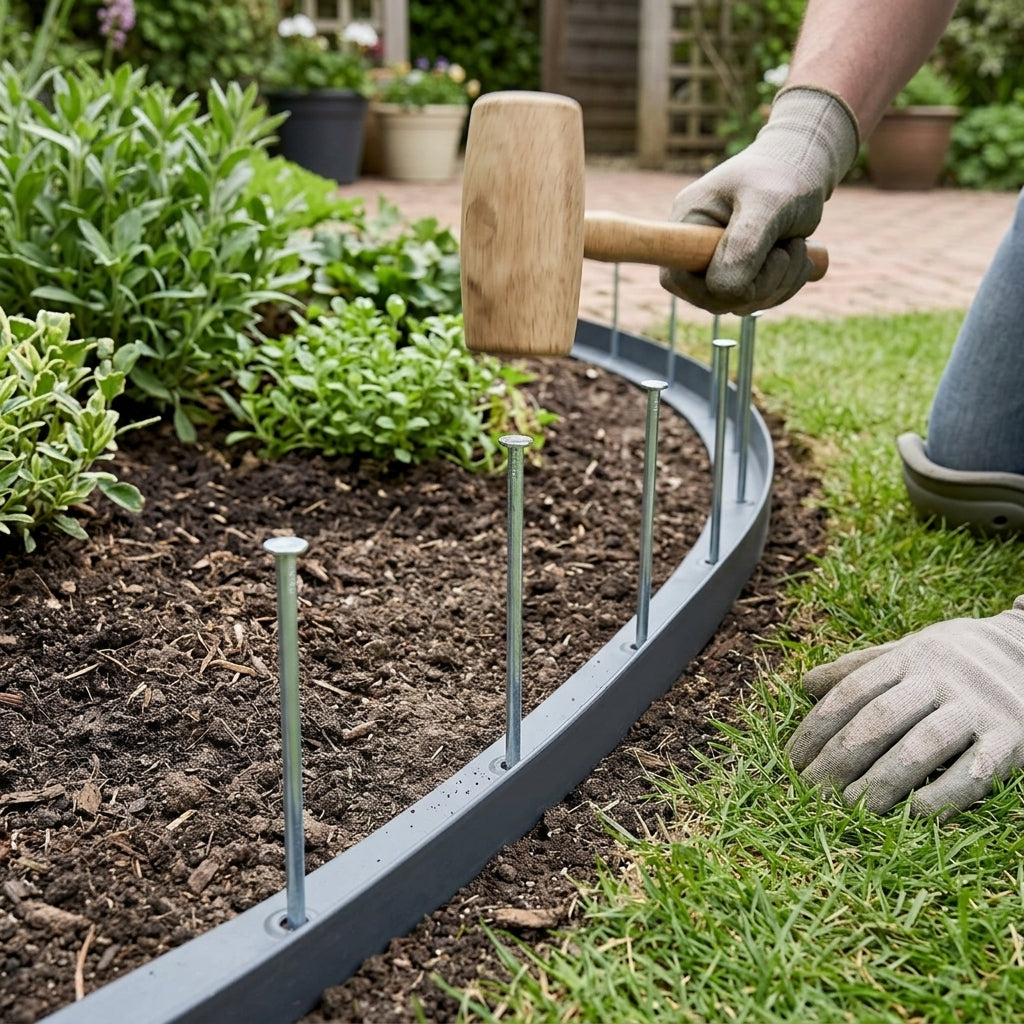 Flexible Edging Ground Pins - 250mm Length
