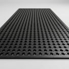 Recycled Rubber Soil Retention Mat with Open Cellular Structure (view 2)