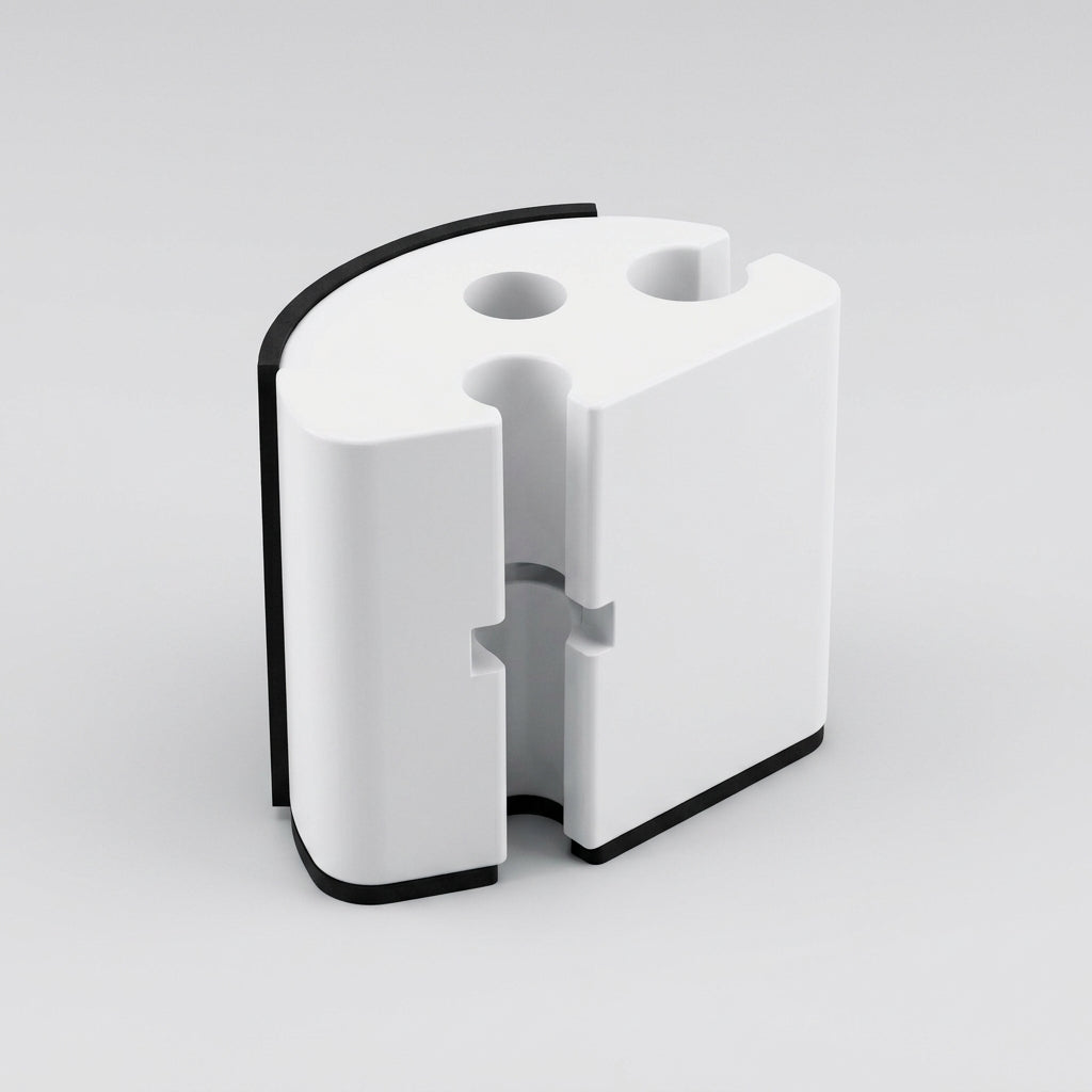 Modular Flood Barrier Multihub Connector - Acute Angle & Wall Link (view 2)