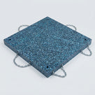Heavy Duty Outrigger Pad with Chain Handles - 1200mm x 1200mm x 100mm (view 2)