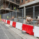 Mesh Fencing Panel with Anti-Climb Design for Site Security