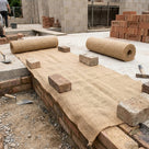 Hessian Cloth Roll Heavy Duty Jute Fabric for Construction Use