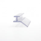 Clear seal offcut on white, I-beam head with a blade angling down and away from the stem