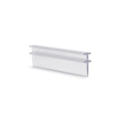 Clear seal offcut on white, two slim stacked T-ribs above a blade tapering along its length
