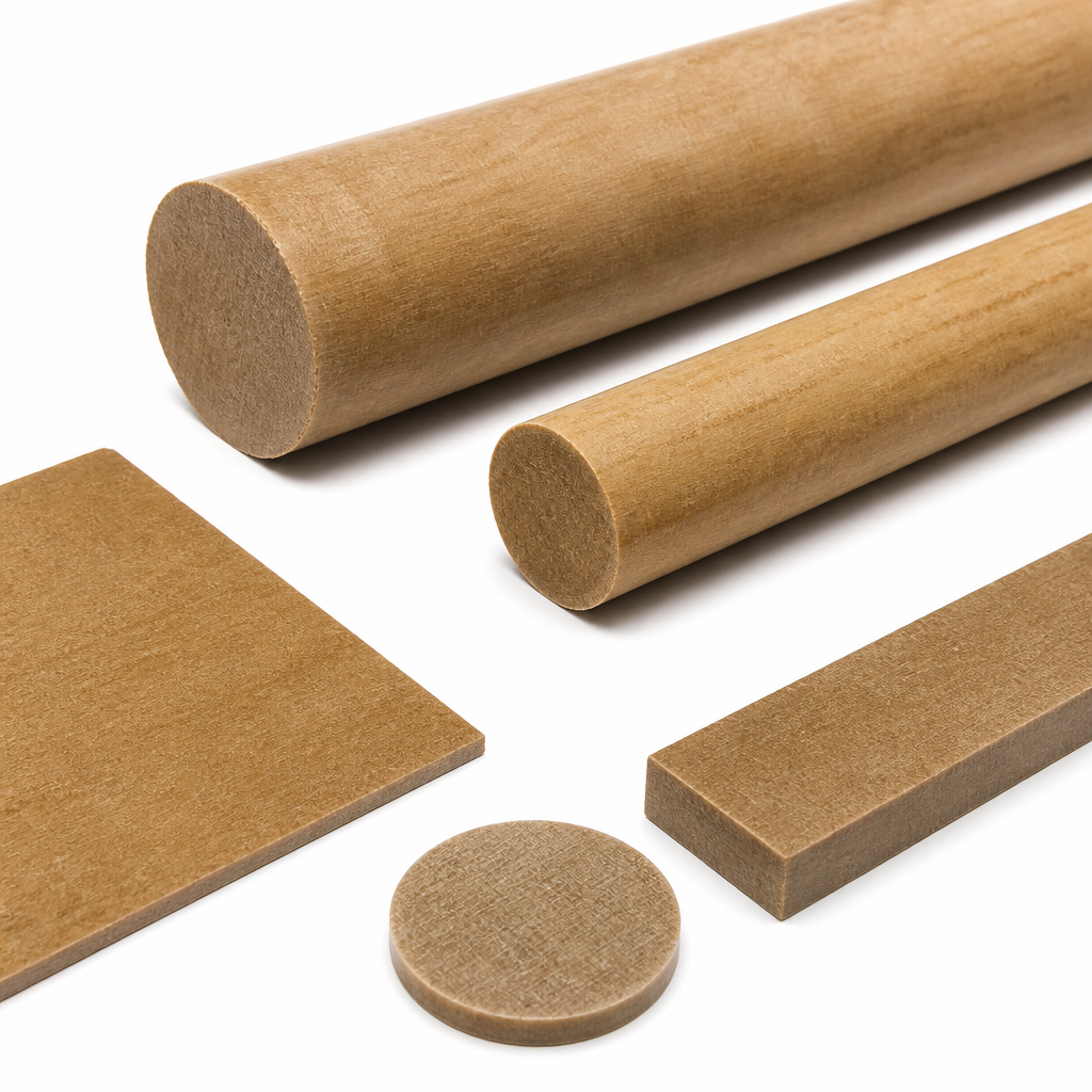 Phenolic Cotton Laminate Brown Rod 16mm to 50mm dia for Electrical components & mechanical parts - Tufnol Rods in use