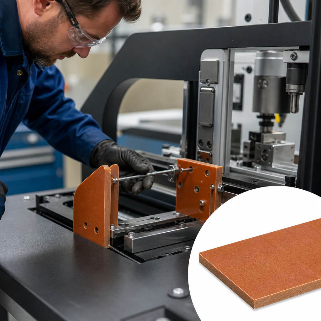 Phenolic Cotton Brown Sheet 6mm to 50mm thick for Laminates & insulators - UK Engineering Plastics