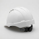 Vented Safety Helmet with Slip Ratchet Adjustment (view 2)