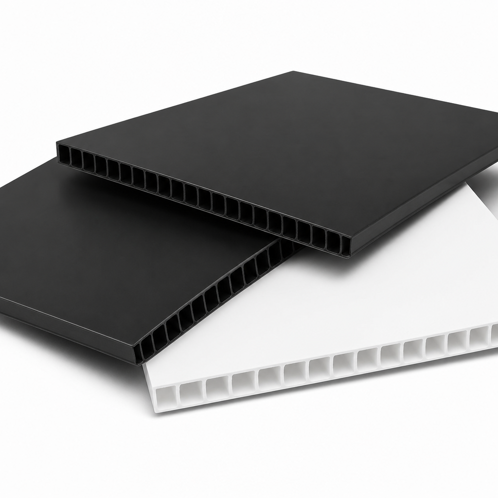 Polypropylene 1450gsm Correx Sheet 6mm thick for Displays & signage - Correx Sheets in use