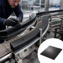 Cast Nylon 6 Black Sheet for Engineering Applications 1mm to 16mm thick - UK Engineering Plastics