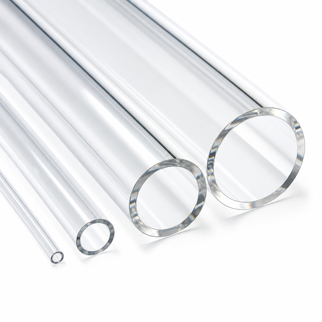Extruded Clear Acrylic Tube 8mm to 25mm dia for Aquarium tanks & furniture components - Acrylic Tube in use