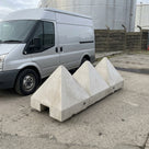 Vehicle Access Blocker with Interlocking Pyramid Teeth
