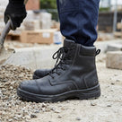 Waterproof Zip Safety Boots with Steel Toe Cap – Wide Fit