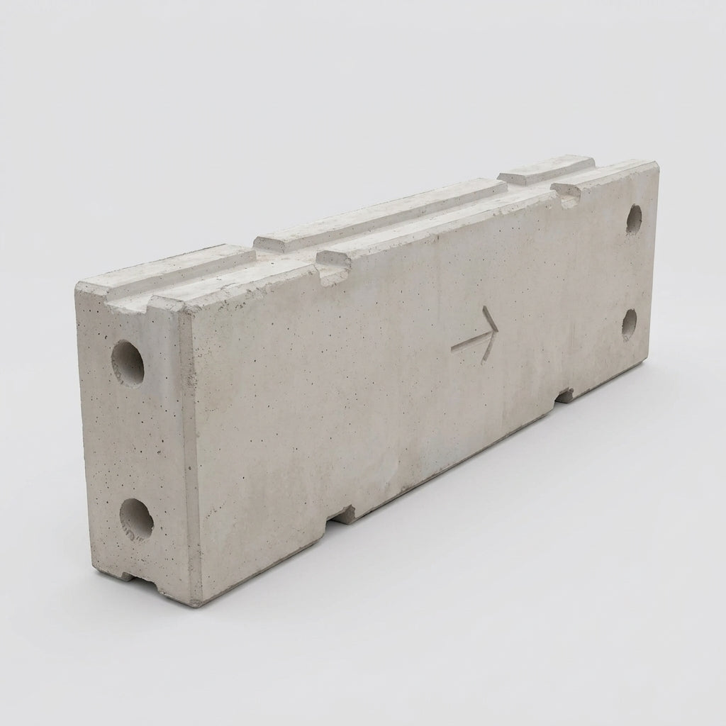 Temporary Vertical Concrete Barrier for Site and Event Security (view 2)