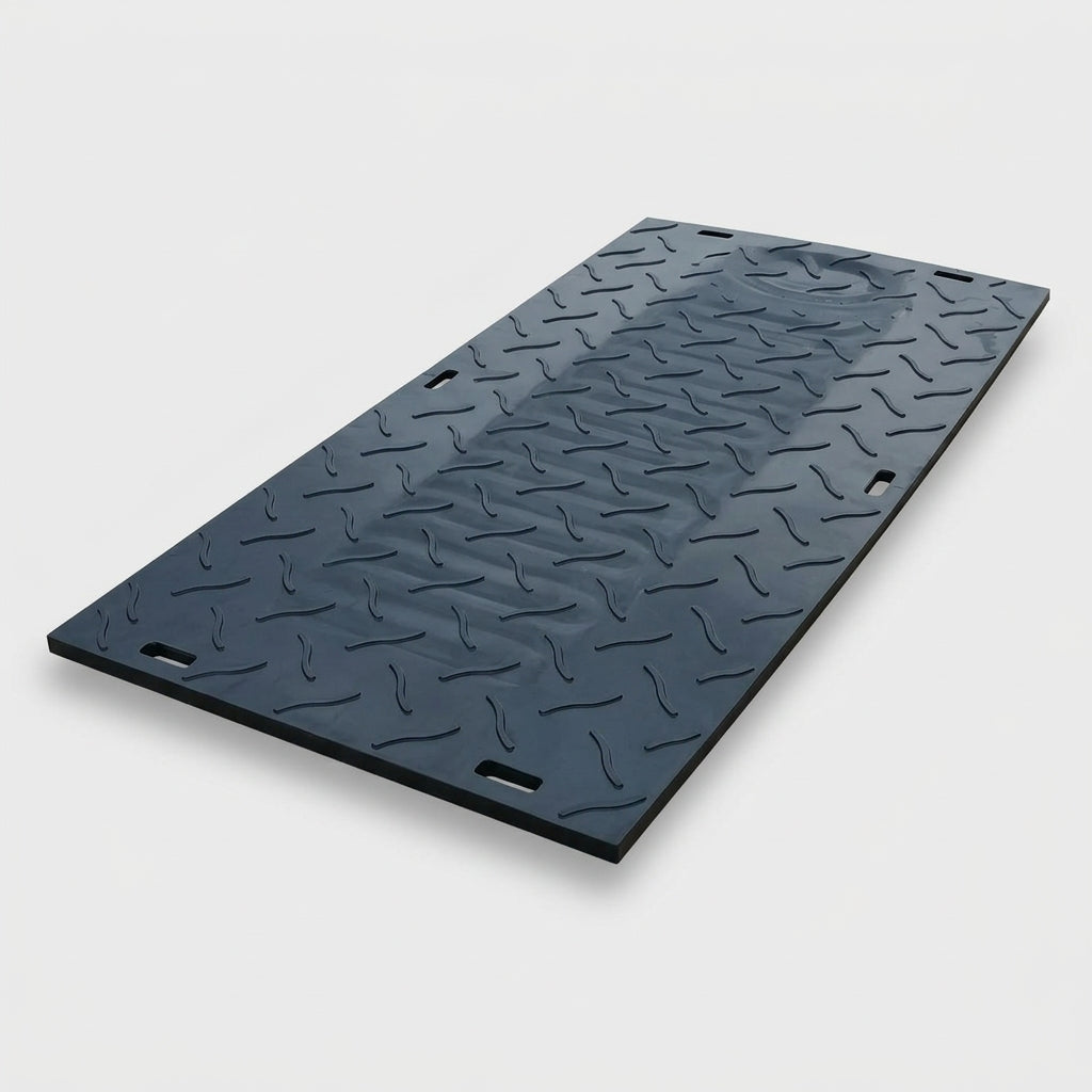 Heavy Duty Recycled HDPE Access Mat - 2.4m x 1.2m x 15mm (view 2)