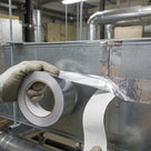 Self-Adhesive Aluminium Foil Tape Class O Fire Rated 45m