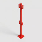 Steel Stairwell Safety Handrail Post - Temporary Edge Protection (view 2)