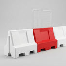 Heavy Duty Traffic Safety Barrier - 2m UV-Stabilised Polyethylene (view 2)
