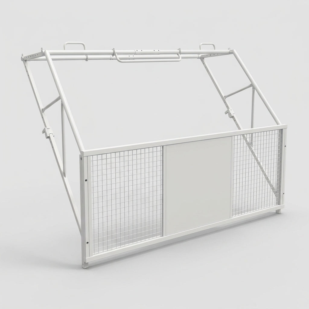 Loading Bay Safety Gate with Swing Action (view 2)