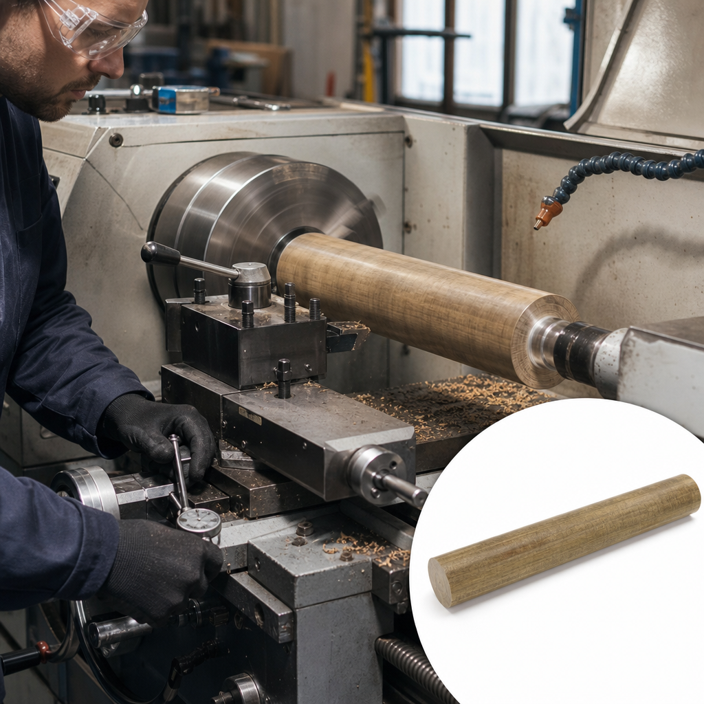 Tufnol Rod 90mm Diameter for Mechanical Engineering Applications 90mm to 100mm diameter - UK Engineering Plastics