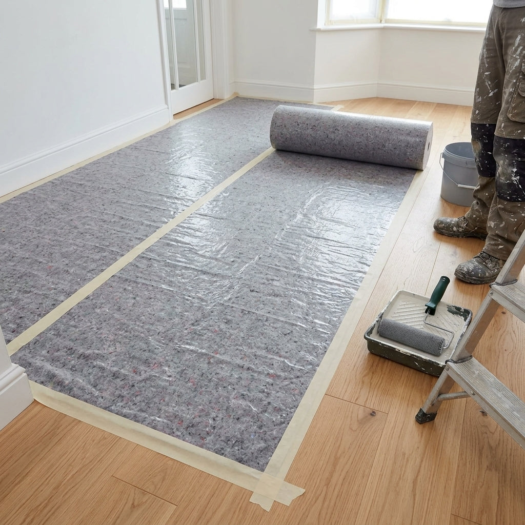Reusable Waterproof Protection Fleece Roll for Multi-Surface Covering