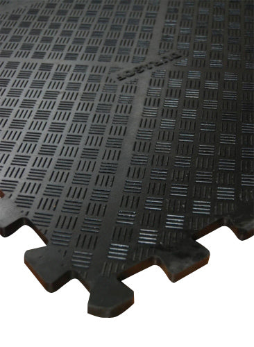 Dark Slate Gray Durasof Interlocking Rubber Gym Mats