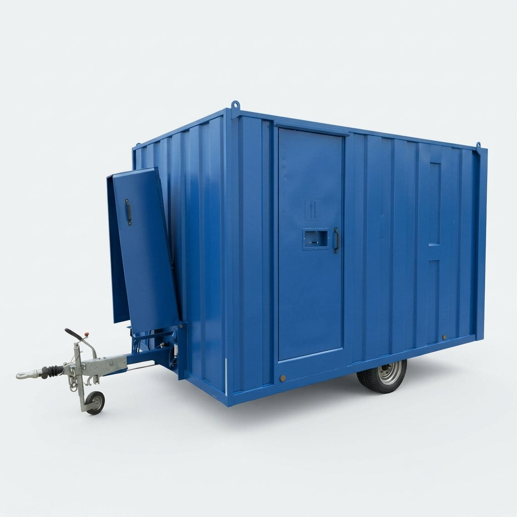 12ft Mobile Welfare Unit with Canteen and Drying Room (view 2)