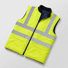 Reversible Hi-Vis Bodywarmer with Reflective Tape - EN471 Class 2 (view 2)