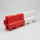 Water-Filled Traffic Management Barrier - 1m Length Stackable Design (view 2)