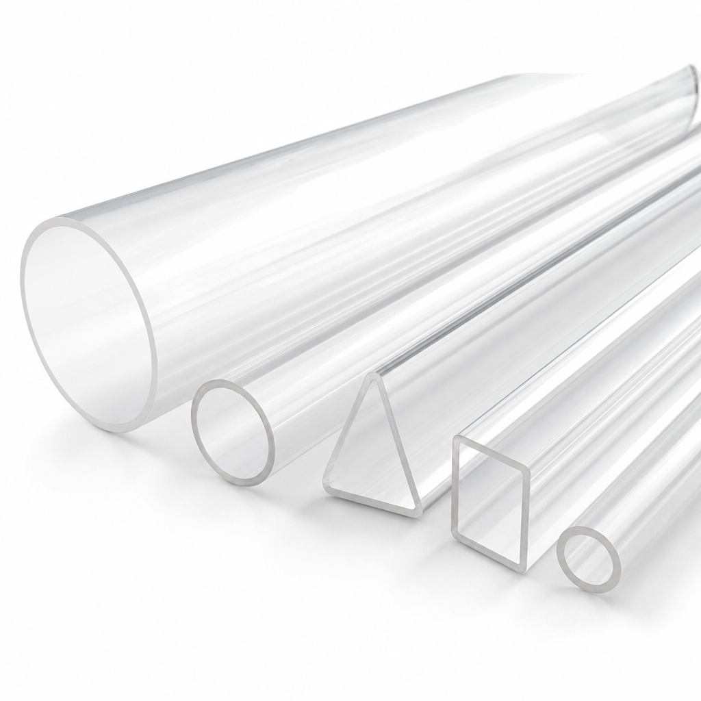 Extruded Acrylic Clear Tube 28mm to 40mm dia for Light fixtures & aquarium tanks - Acrylic Tube in use
