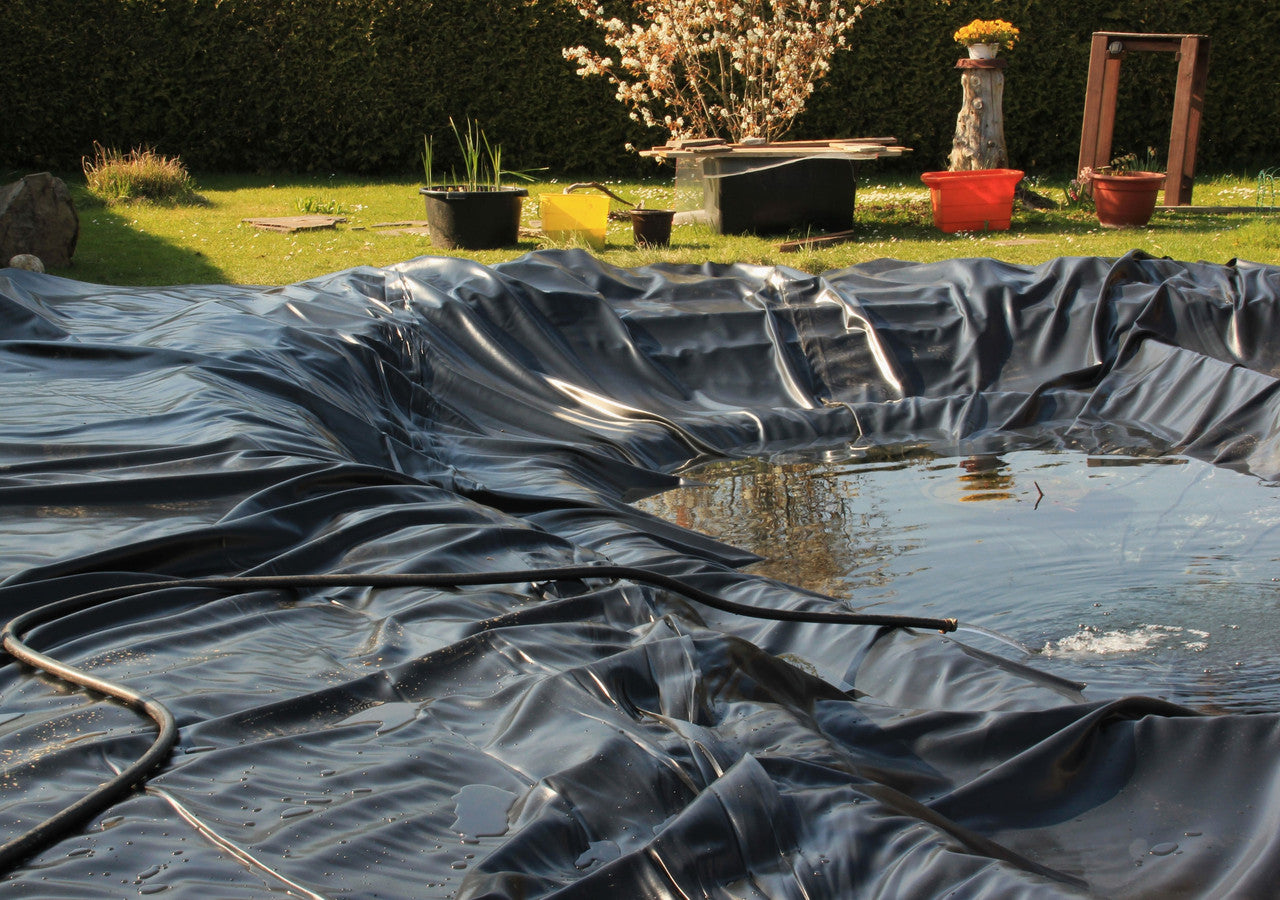 Dark Slate Gray Heavy Duty LDPE Pond Liner Extra Thick 0.35mm With  25Year Guarantee