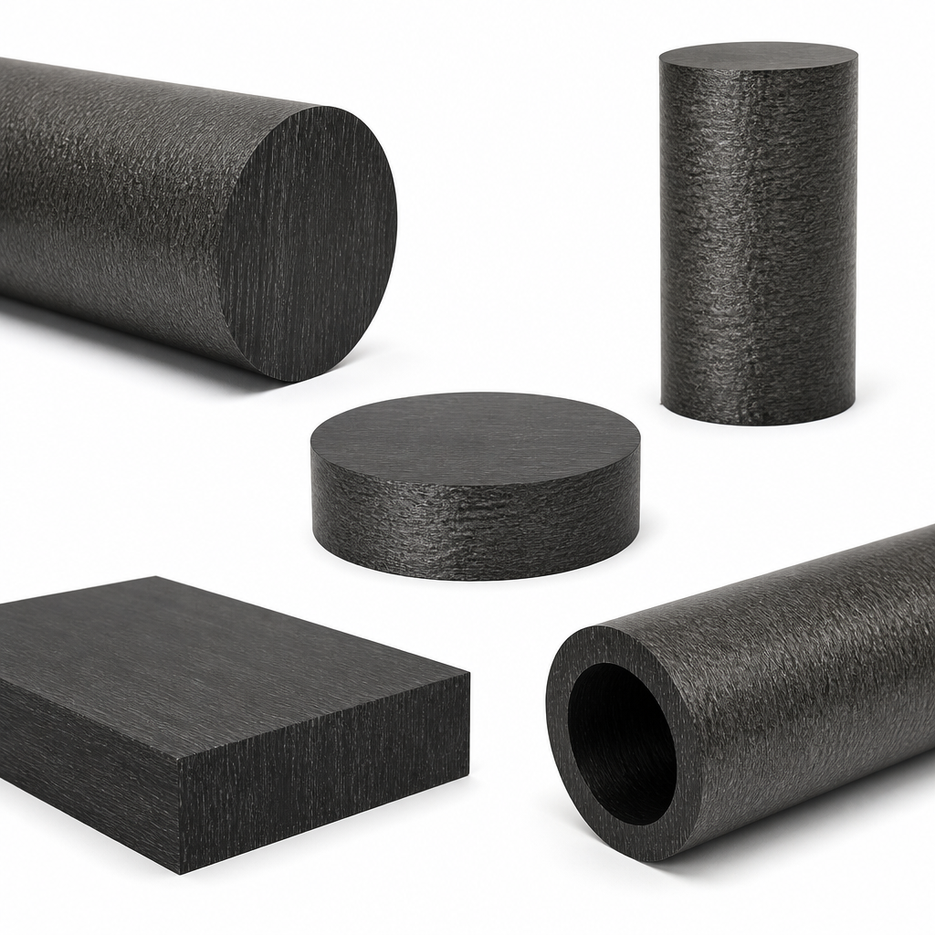Nylon 6 Black-grey Rod 160mm to 250mm dia for Gears & bushes - Nylatron GSM in use